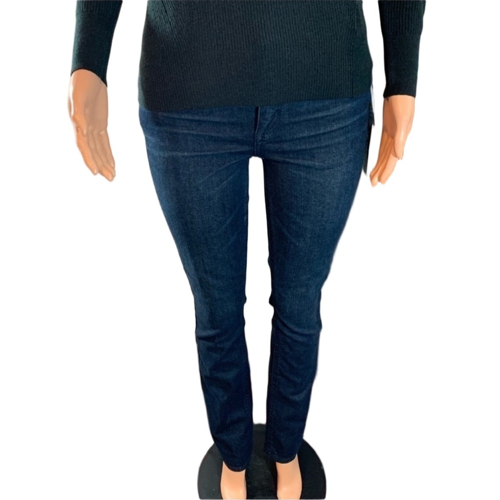 Seven7 Slim Boot Cut Dark Blue Size 6 Denim Jeans - Picture 6 of 16